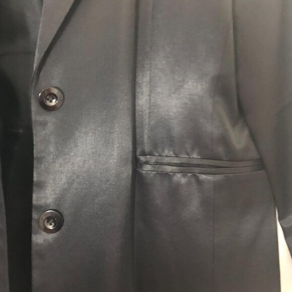 BEECHERS BROOK (Size S) MIDI BLACK BLAZER JACKET - Picture 4 of 4